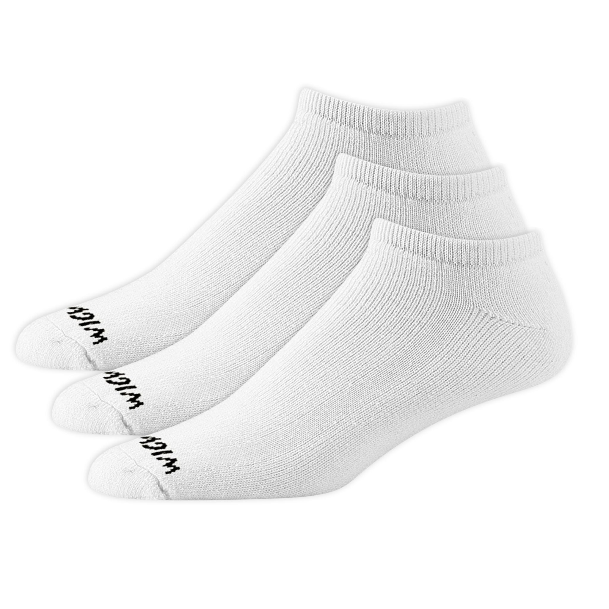 Wigwam Super 60 Low Cut 3-Pack Midweight Socks  -  Medium / White