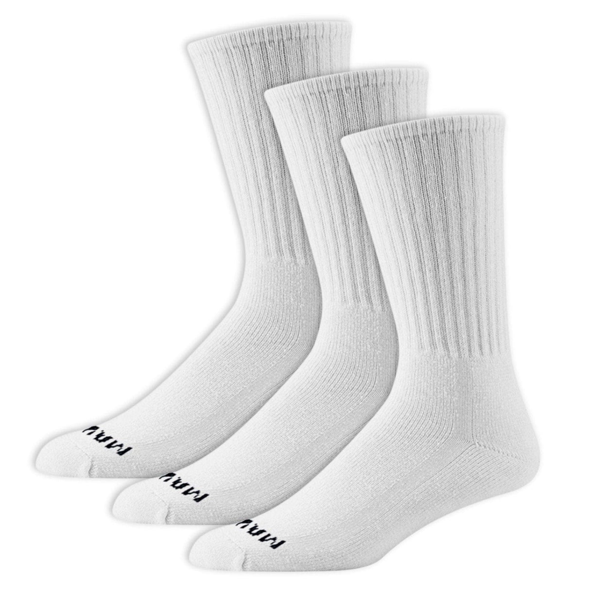 Wigwam Super 60 Crew 3-Pack Socks  -  Medium / White