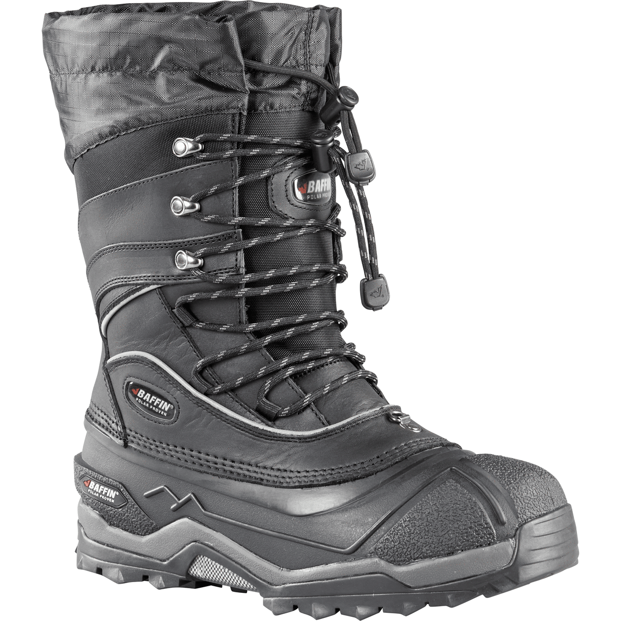 Baffin Mens Snow Monster Winter Boots  -  7 / Black