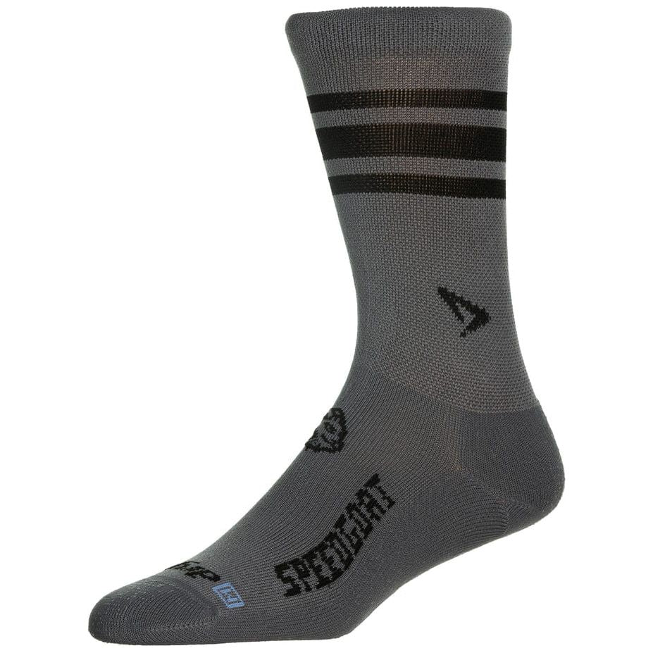 Drymax Lite Trail Running Crew Socks  -  Small / Dark Gray/Black