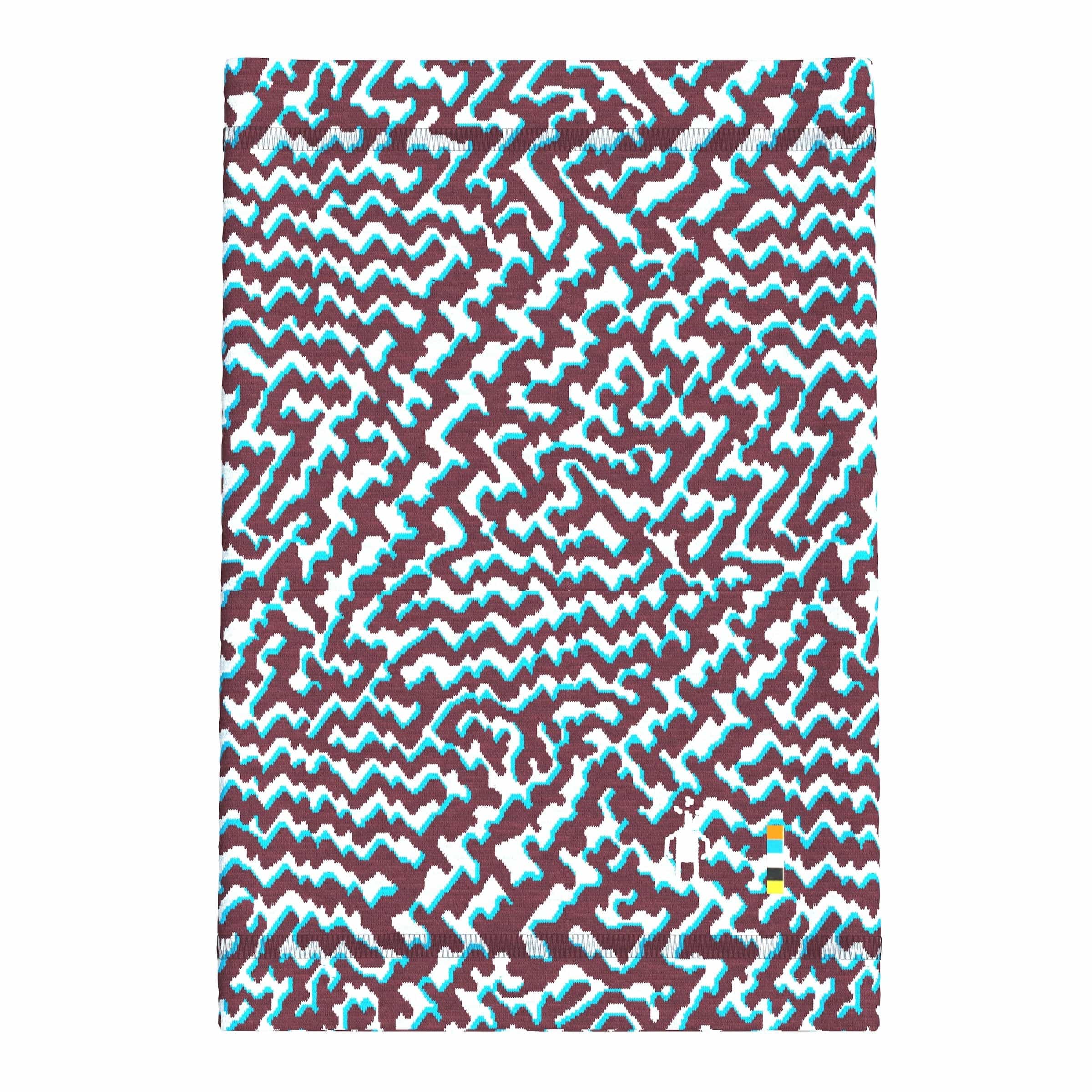 Smartwool Kids Thermal Merino Neck Gaiter - Clearance  -  Small/Medium / Purple Iris Retro Line