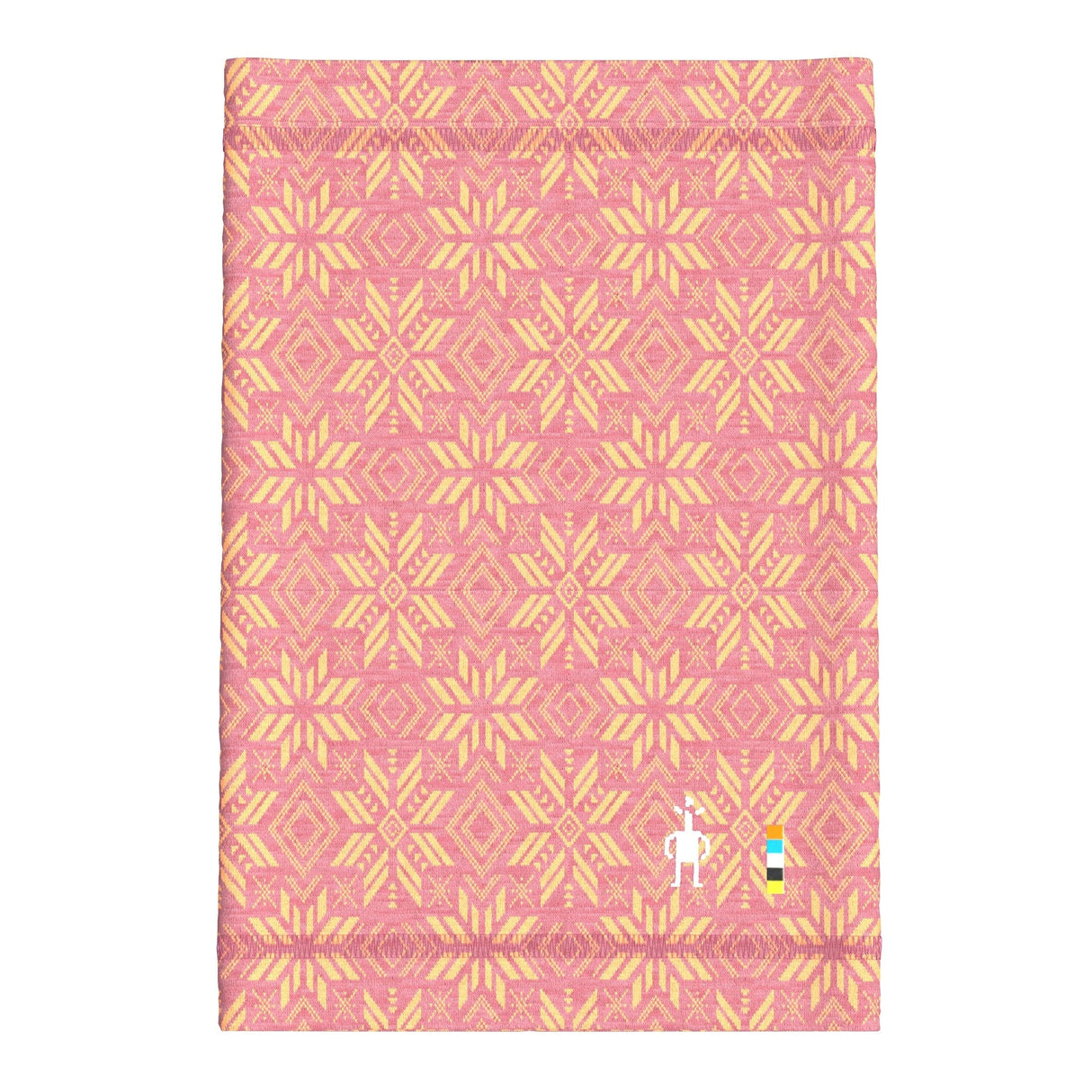 Smartwool Kids Thermal Merino Neck Gaiter - Clearance  -  Small/Medium / Garden Pink Digi Snow