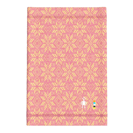 Smartwool Kids Thermal Merino Neck Gaiter - Clearance  -  Small/Medium / Garden Pink Digi Snow