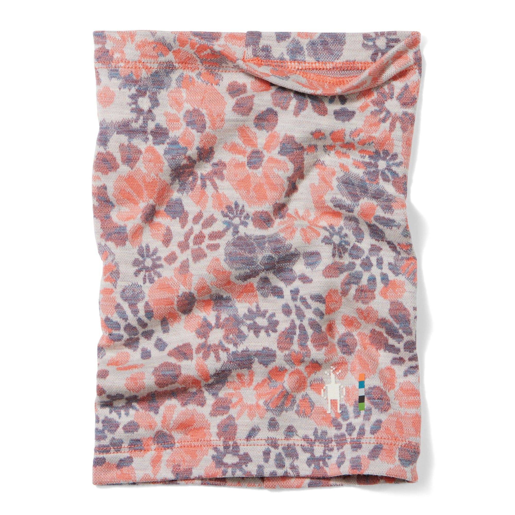 Smartwool Kids Thermal Merino Neck Gaiter  -  Small/Medium / Coral Reef Floral