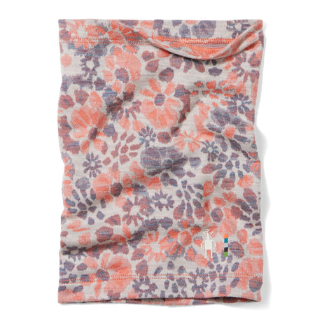 Smartwool Kids Thermal Merino Neck Gaiter  -  Small/Medium / Coral Reef Floral