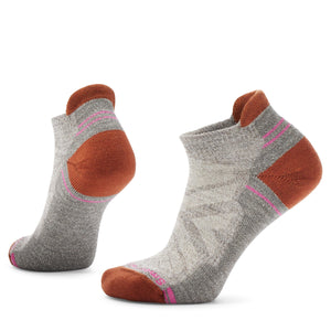 Smartwool Womens Hike Light Cushion Low Ankle Socks  -  Small / Taupe/Natural Marl