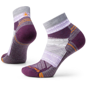 Smartwool Womens Hike Light Cushion Margarita Ankle Socks  -  Medium / Ultra Violet