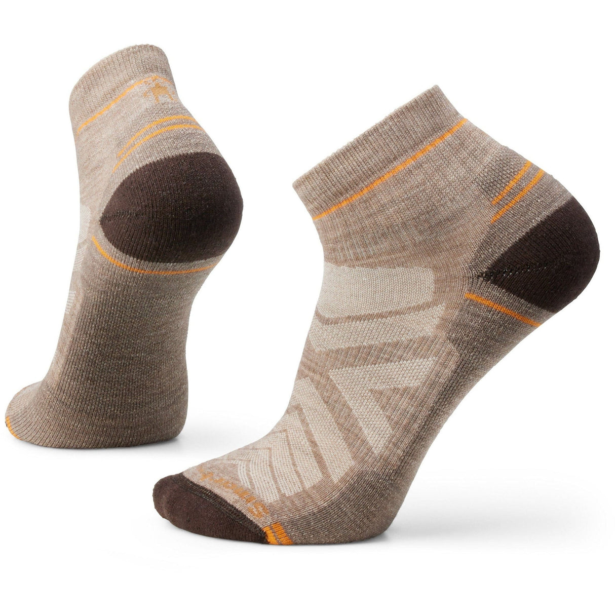 Smartwool Hike Light Cushion Ankle Socks  -  Medium / Chestnut/Fossil