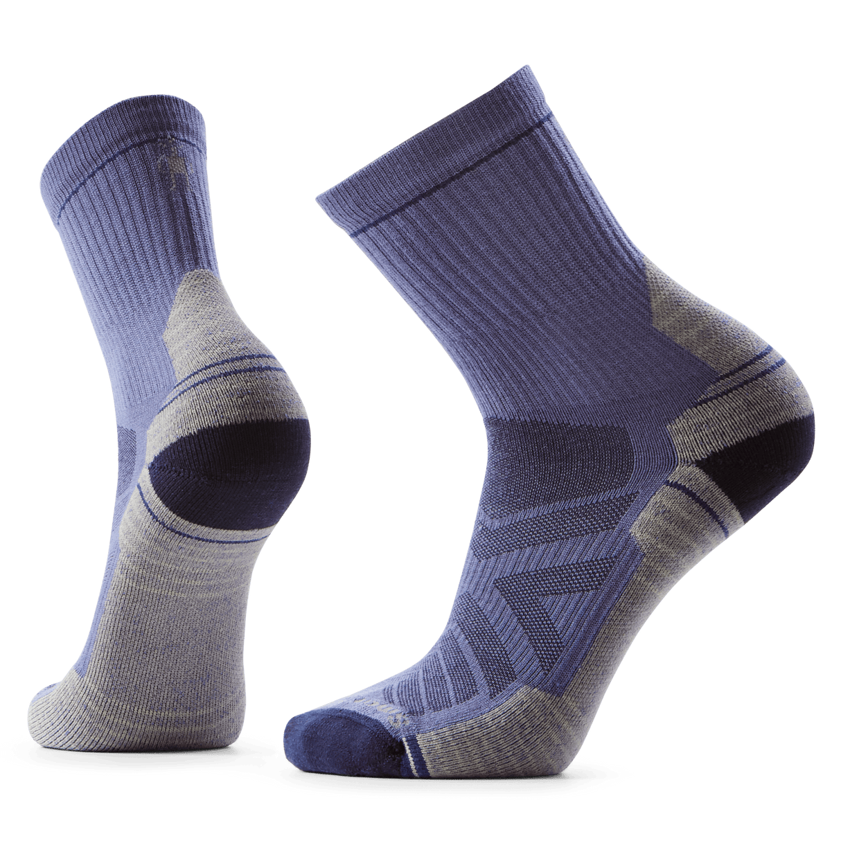 Smartwool Hike Light Cushion Mid Crew Socks - Medium / Nightfall Blue