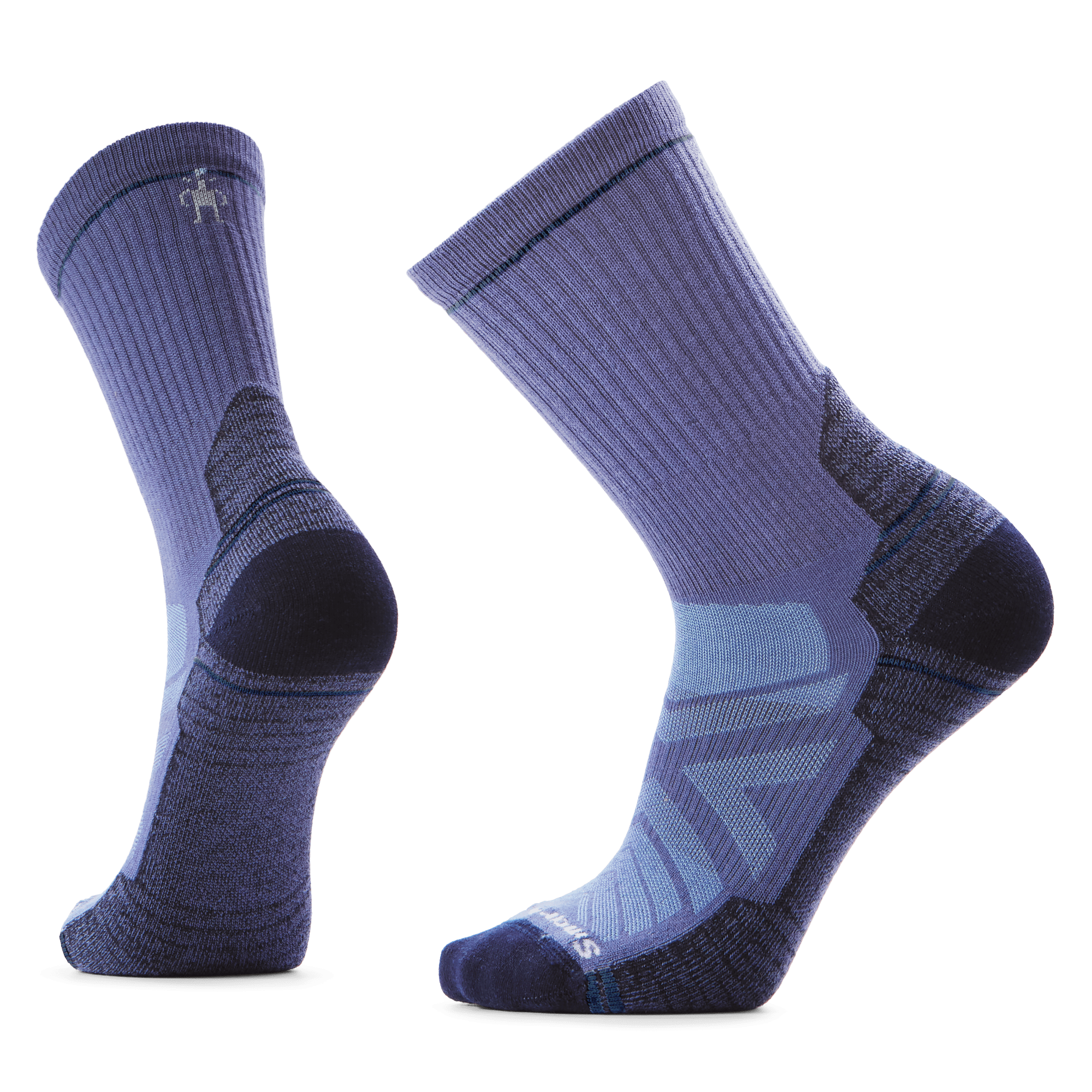 Smartwool Hike Light Cushion Crew Socks  -  Medium / Nightfall Blue