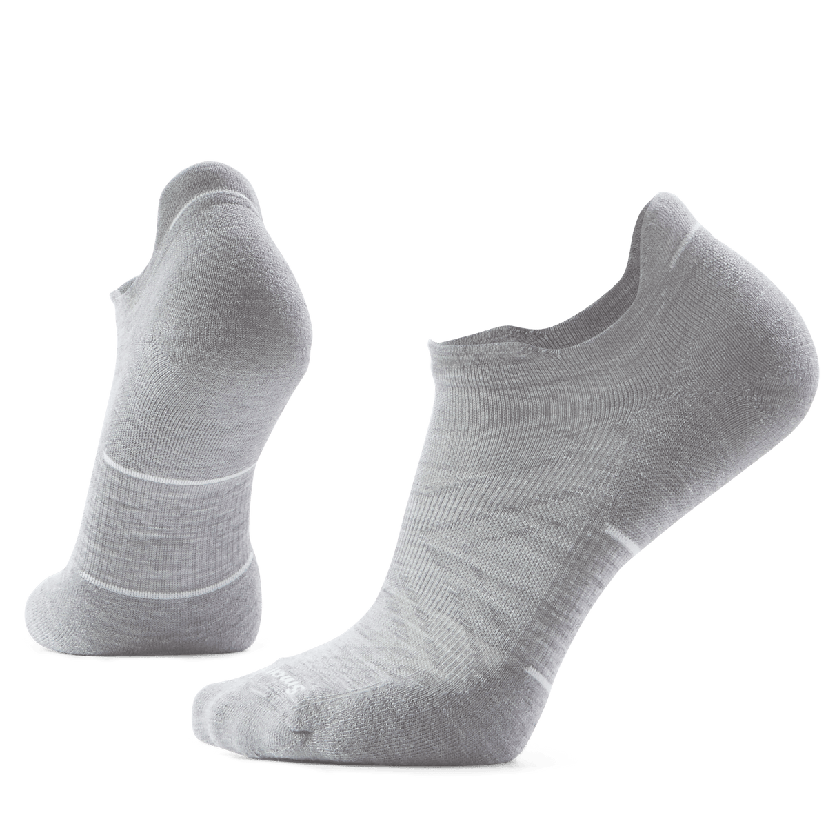 Smartwool Run Targeted Cushion Low Ankle Socks - Medium / Light Gray