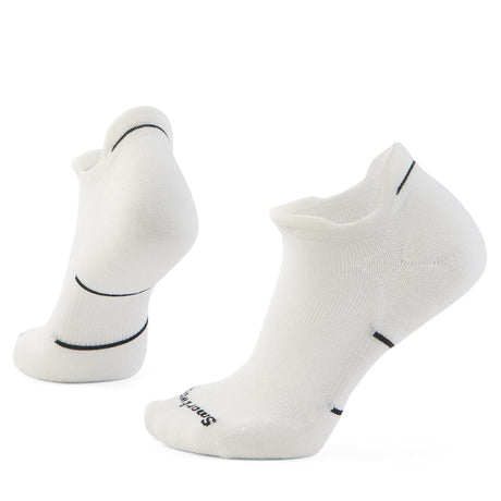 Smartwool Womens Run Targeted Cushion Low Ankle Socks  -  Small / Black/White
