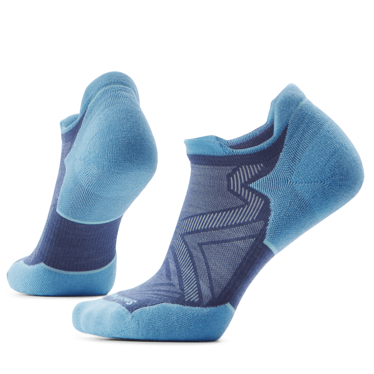 Smartwool Womens Run Targeted Cushion Low Ankle Socks - Small / Nightfall Blue