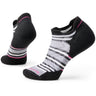Smartwool Womens Run Targeted Cushion Stripe Low Ankle Socks  -  Small / Black