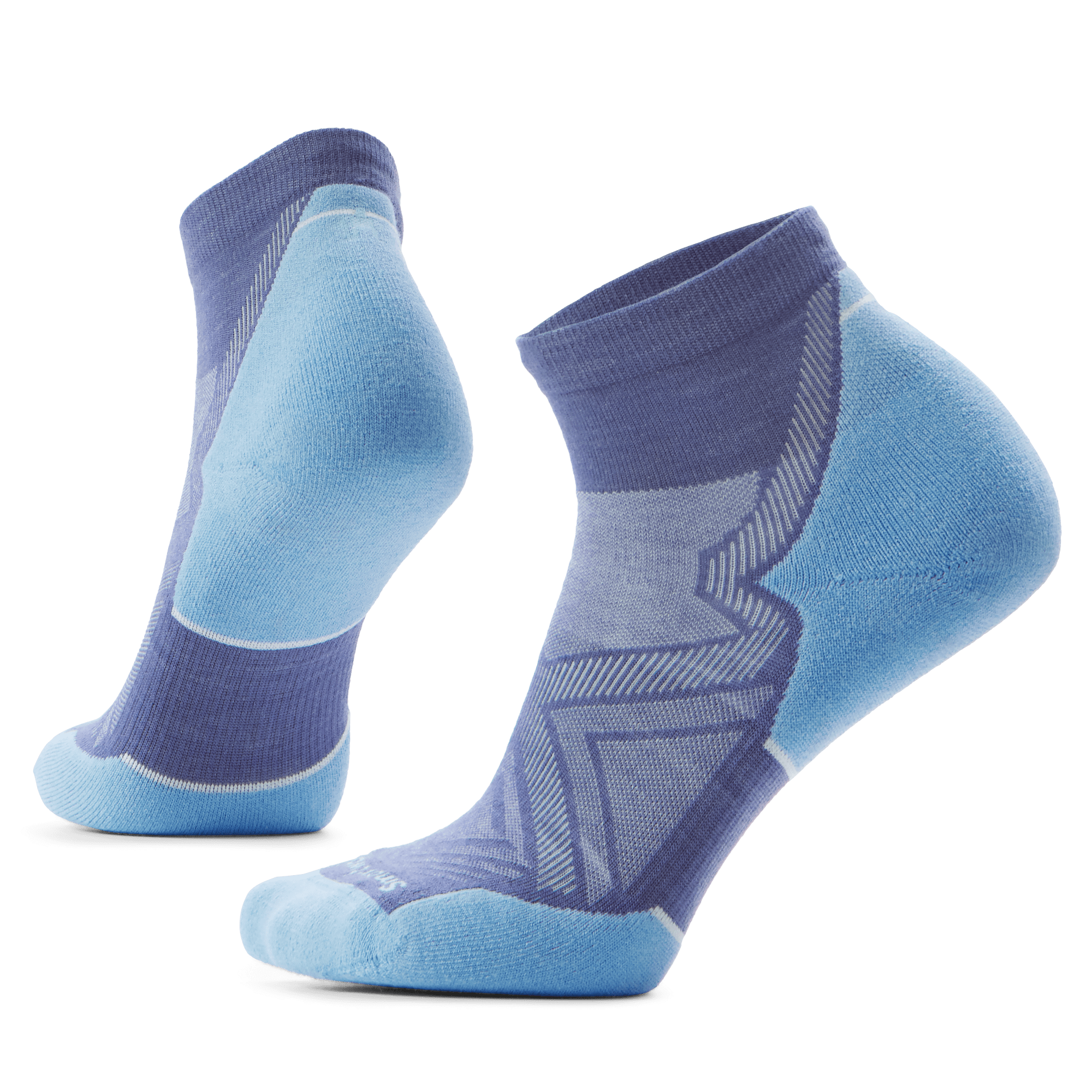 Smartwool Womens Run Targeted Cushion Ankle Socks  -  Small / Nightfall Blue