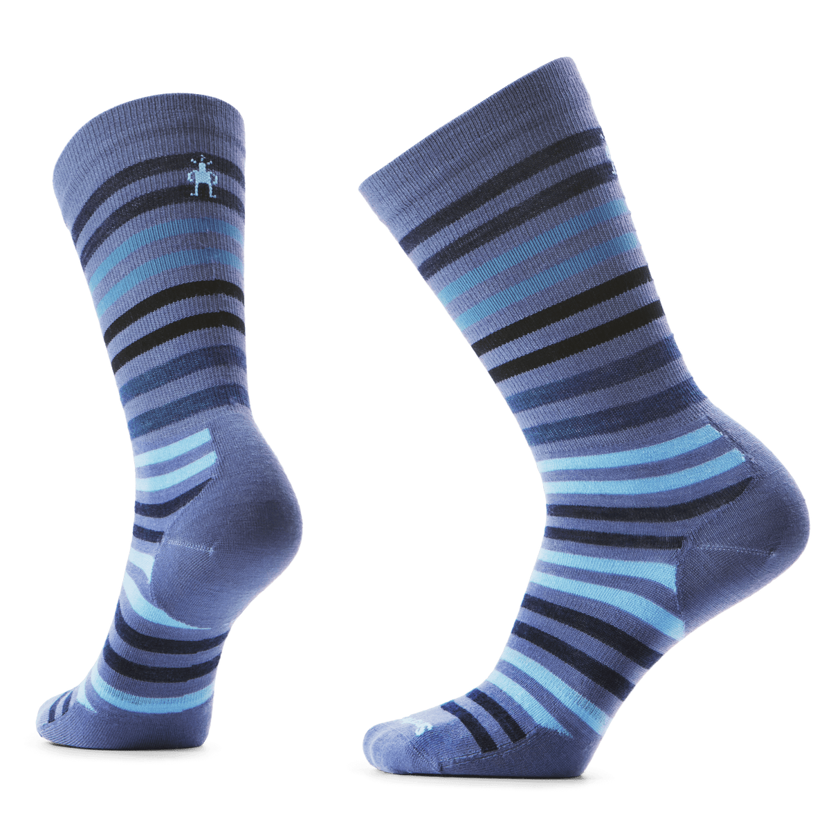 Smartwool Everyday Spruce Street Zero Cushion Crew Socks - Small / Nightfall Blue