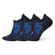 Smartwool Run Targeted Cushion Low Ankle 3-Pack Socks  -  Medium / Black