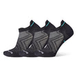 Smartwool Womens Run Zero Cushion Low Ankle 3-Pack Socks  -  Small / Black