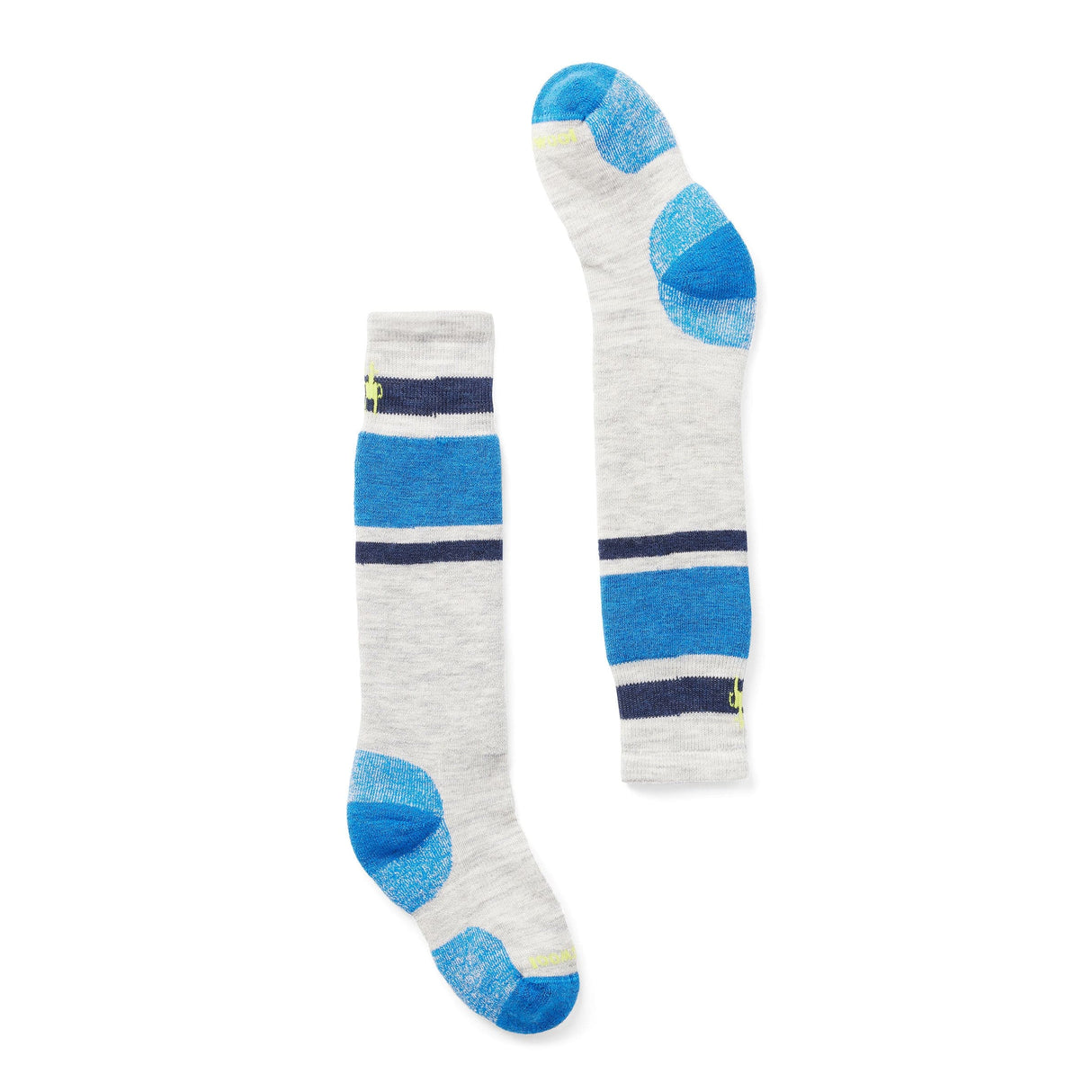 Smartwool Kids Wintersport Full Cushion Stripe Socks - Clearance - X-Small / Laguna Blue