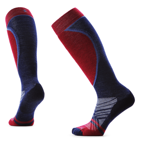 Smartwool Womens Ski Targeted Cushion Over-the-Calf Socks  -  Small / Deep Navy