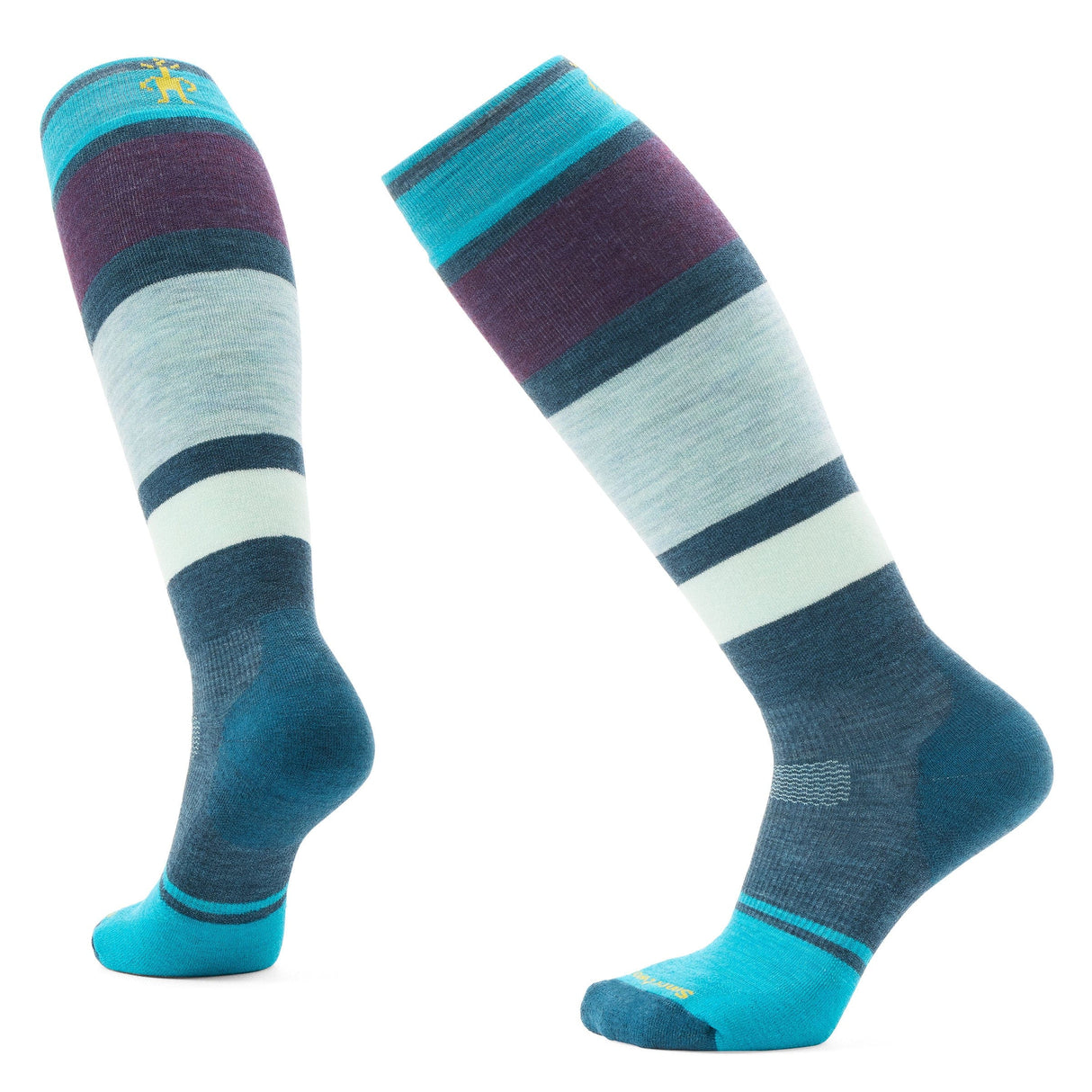 Smartwool Womens Snowboard Targeted Cushion OTC Socks - Clearance  -  Small / Twilight Blue
