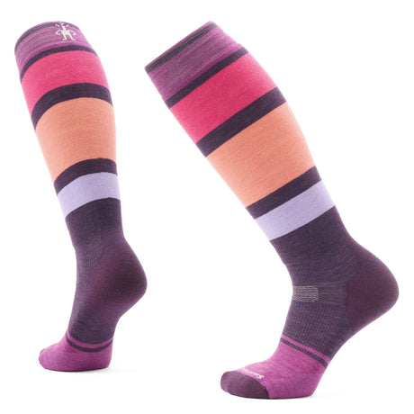 Smartwool Womens Snowboard Targeted Cushion OTC Socks - Clearance  -  Large / Purple Iris