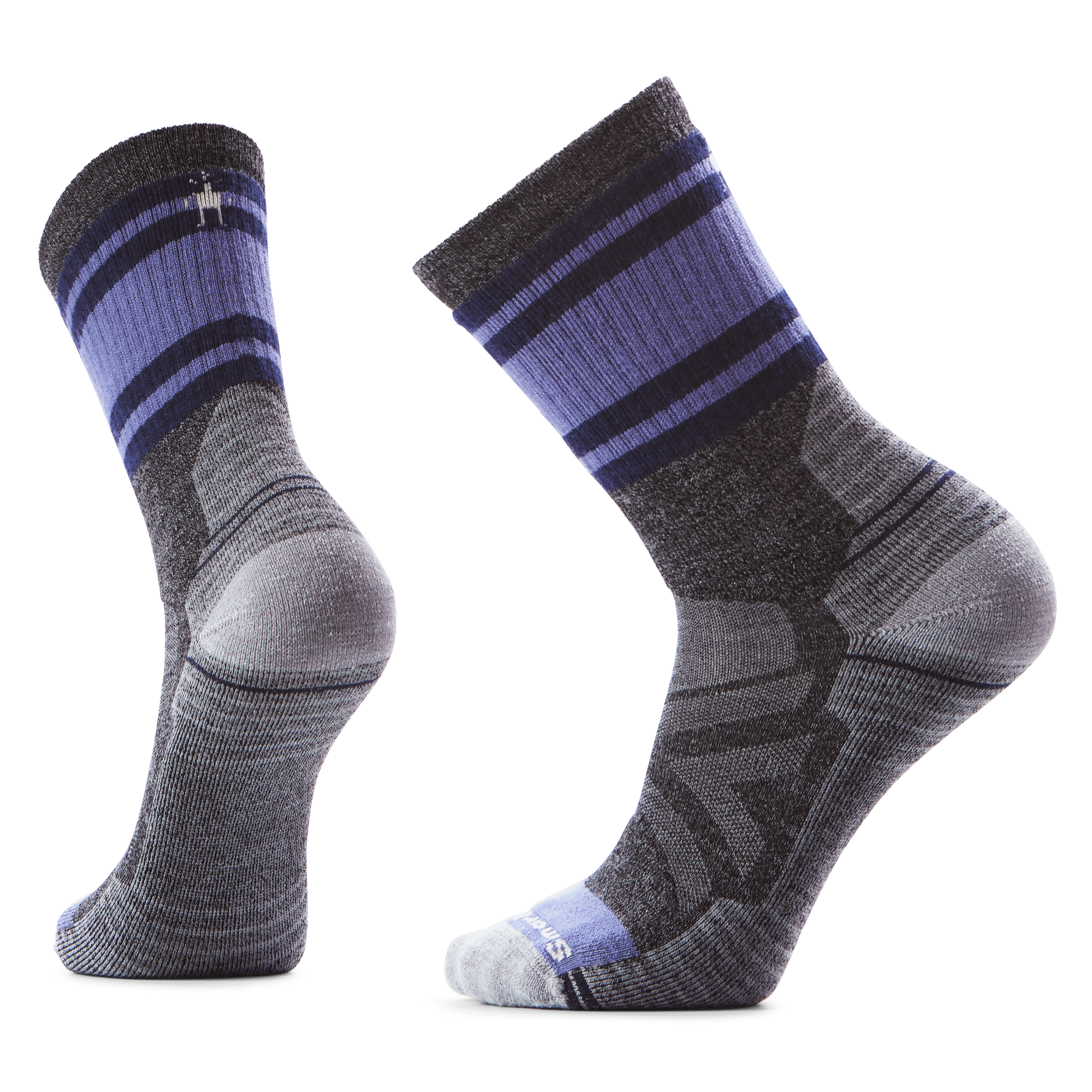 Smartwool Hike Full Cushion Lolo Trail Crew Socks  -  Medium / Medium Gray