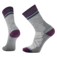 Smartwool Hike Winding Trail Light Cushion Crew Socks - Clearance  -  Medium / Light Gray