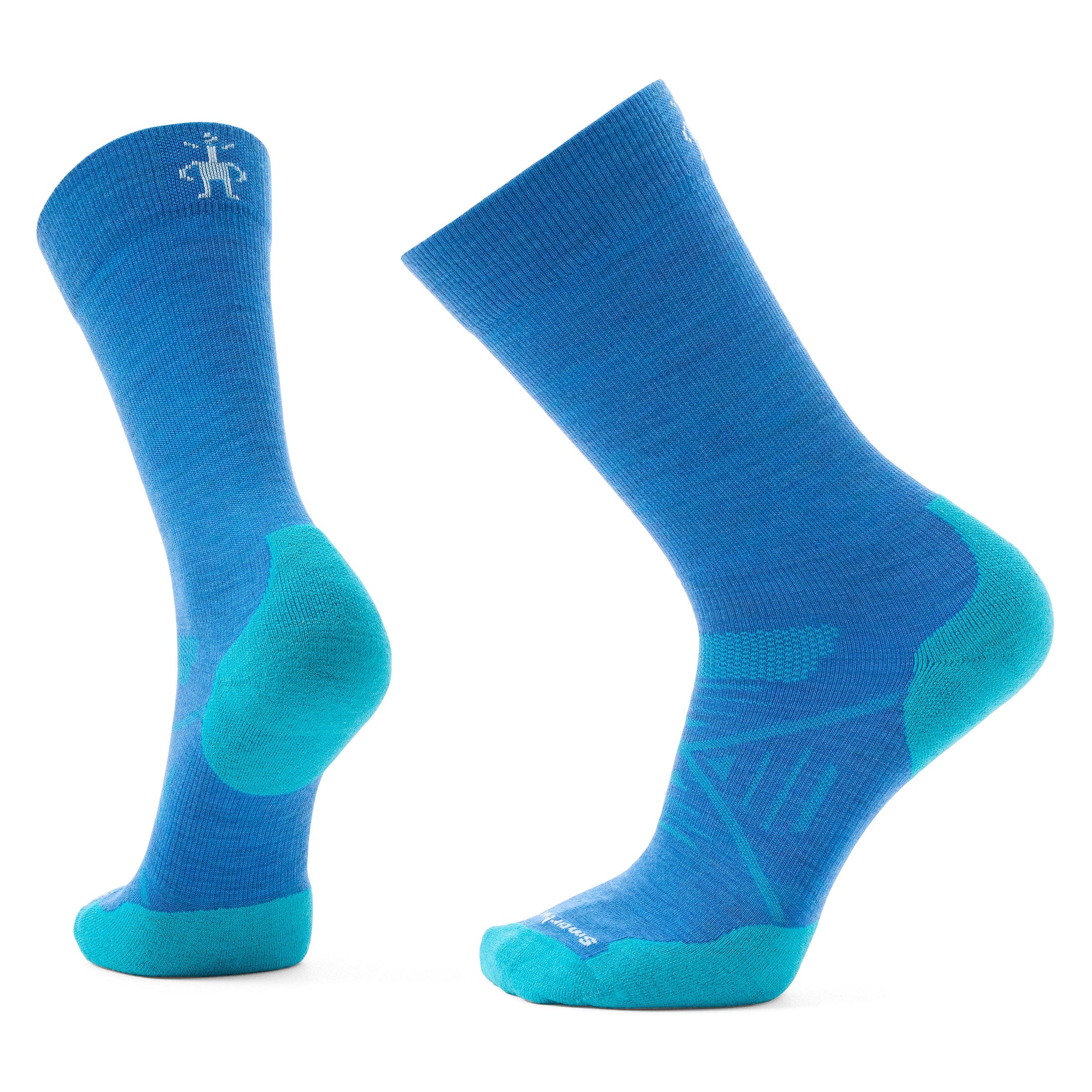 Smartwool Nordic Targeted Cushion Crew Socks - Clearance  -  Small / Laguna Blue