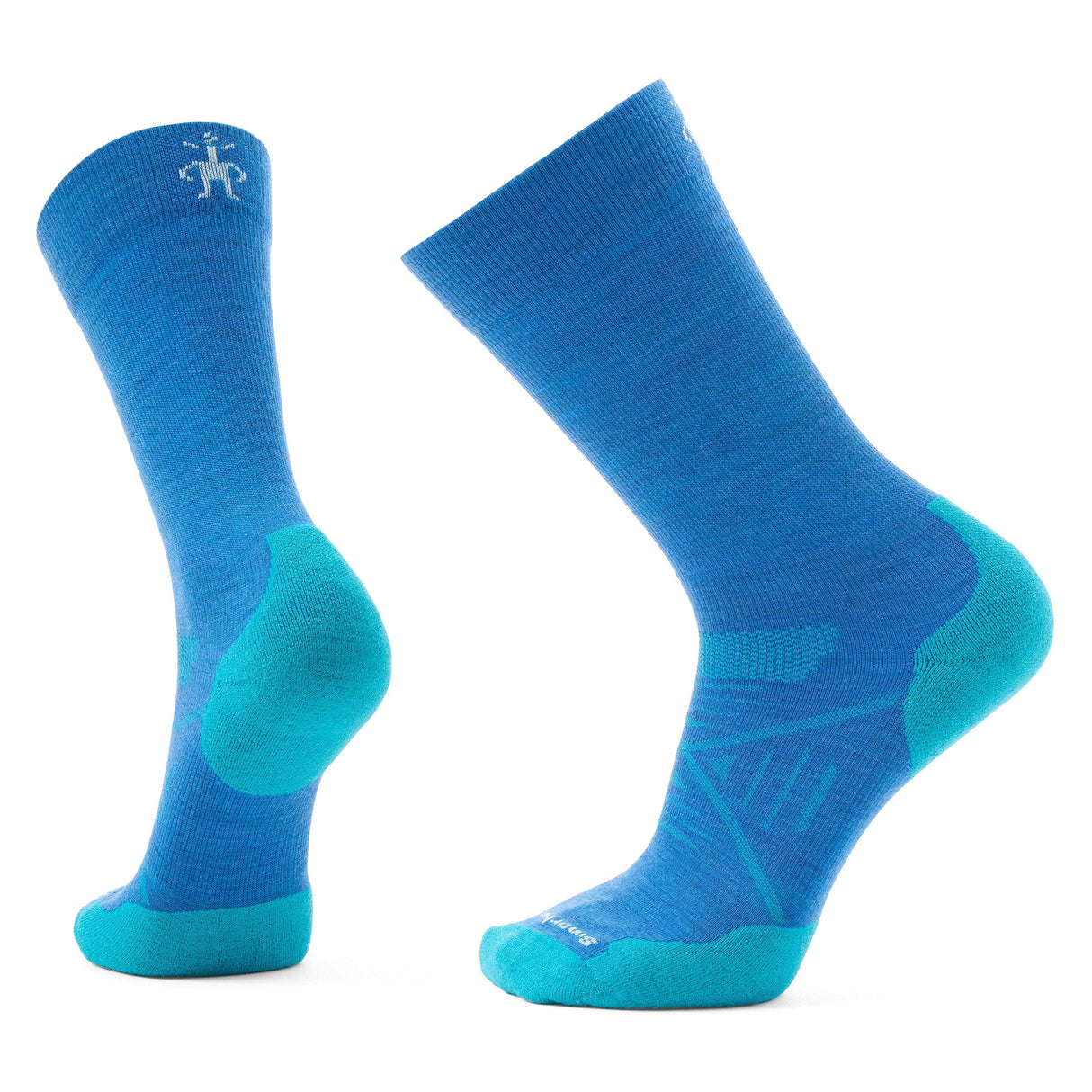 Smartwool Nordic Targeted Cushion Crew Socks - Clearance  -  Small / Laguna Blue