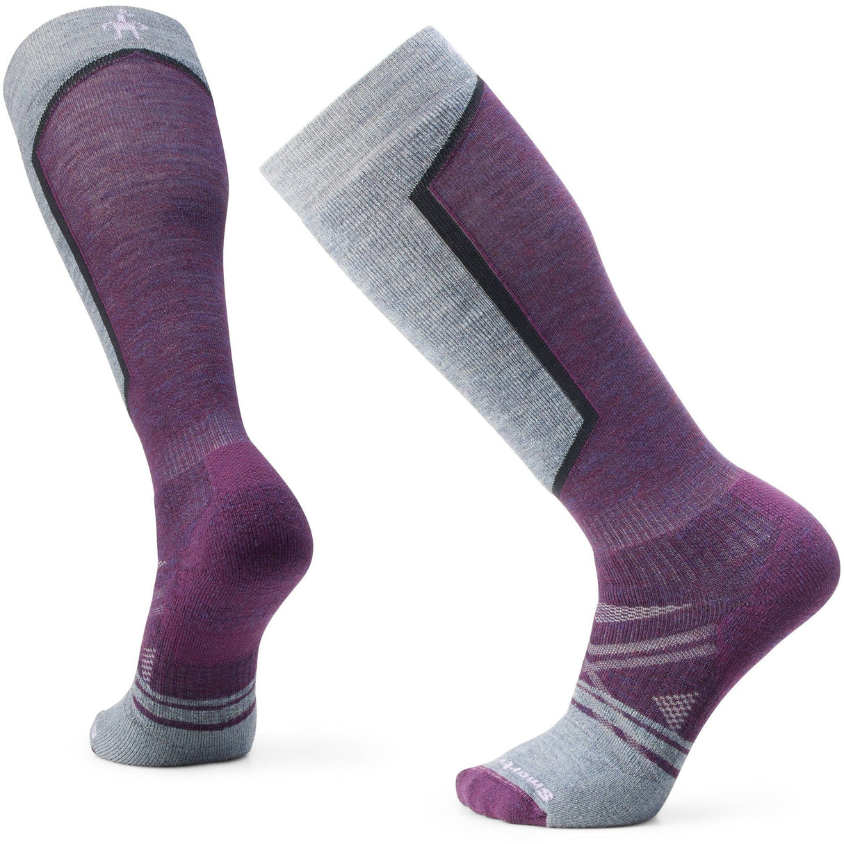 Smartwool Ski Full Cushion Over the Calf Socks  -  Large / Purple Iris