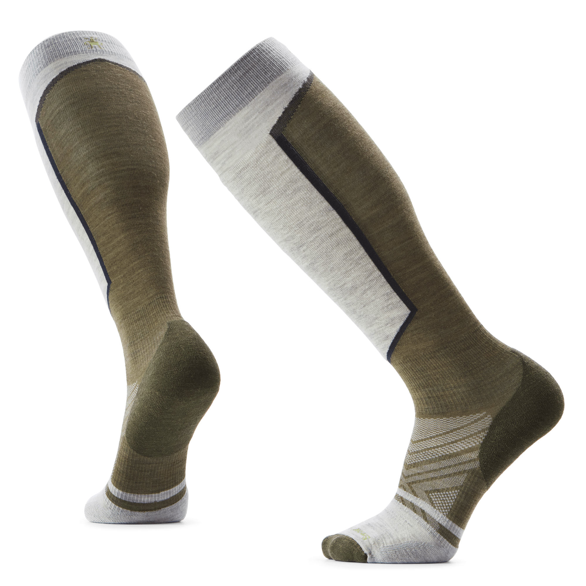 Smartwool Ski Targeted Cushion Over-the-Calf Socks  -  Medium / Ash