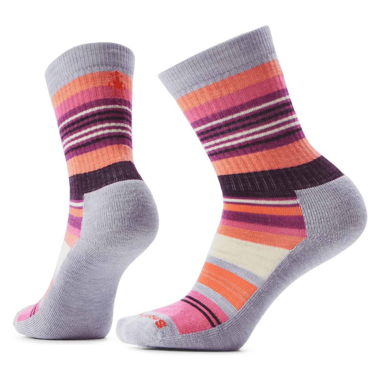 Smartwool Everyday Joviansphere Light Cushion Crew Socks - Clearance - Small / Wild Salmon