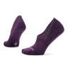 Smartwool Everyday No Show Zero Cushion Socks  -  Small / Purple Iris-Violet