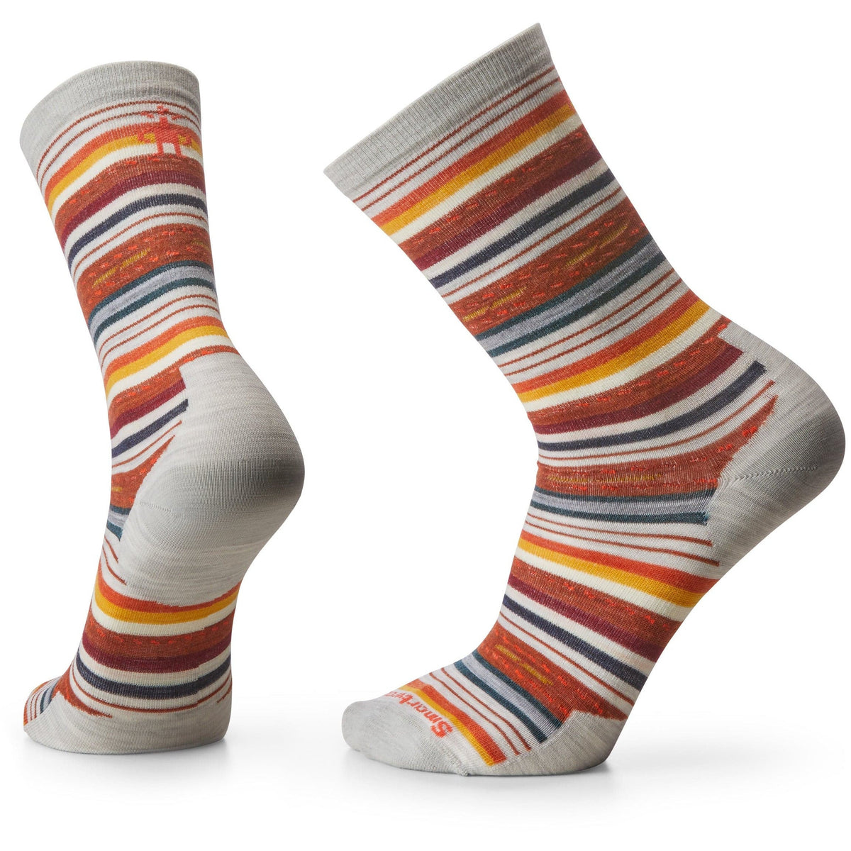 Chaussettes Randonnée Femme Smartwool Hike Light Cushion - Laine Mérinos, Taille Large, Couleur Deep Navy