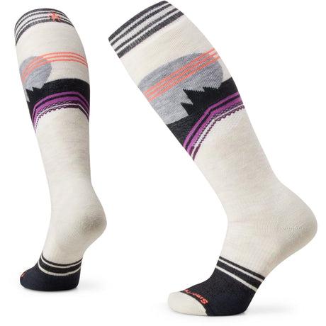 Smartwool Womens Snowboard Full Cushion Moon Energy OTC Socks - Clearance  -  Large / Moonbeam