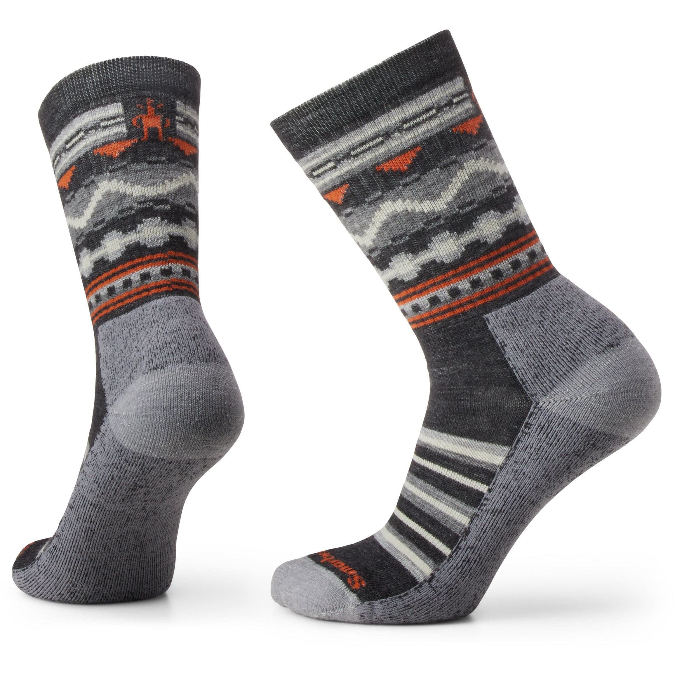 Smartwool Everyday Hudson Trail Crew Socks  -  Small / Charcoal
