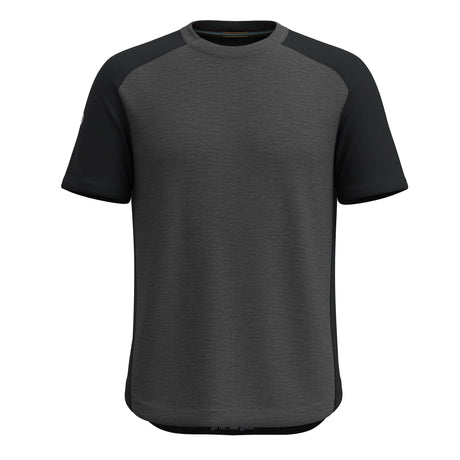 Smartwool Mens Active Mesh Short Sleeve  -  Small / Charcoal Heather