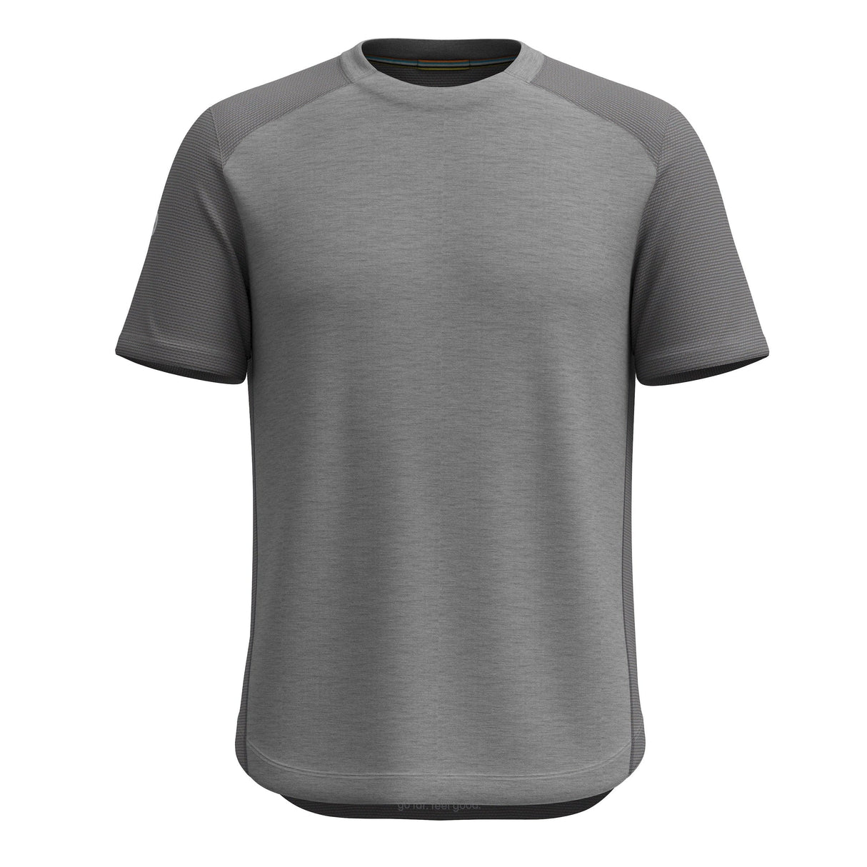 Smartwool Mens Active Mesh Short Sleeve Tee  -  Small / Light Gray Heather