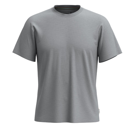 Smartwool Mens Perfect Crew Short Sleeve Tee  -  X-Small / Light Gray Heather