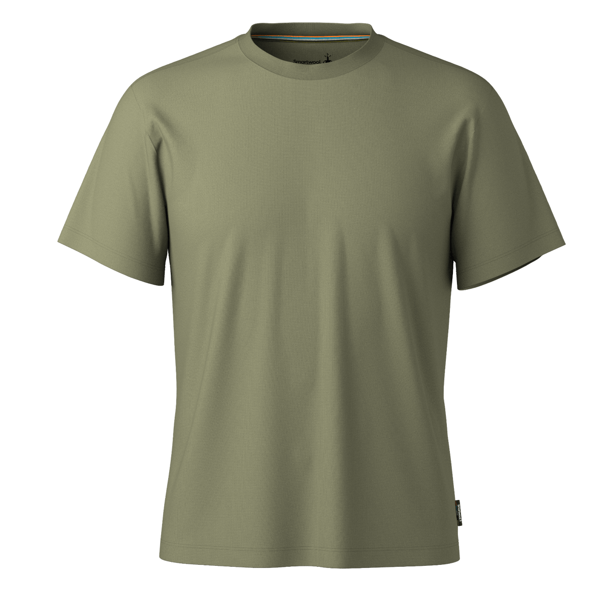Smartwool Mens Perfect Crew Short Sleeve Tee - Small / Winter Moss