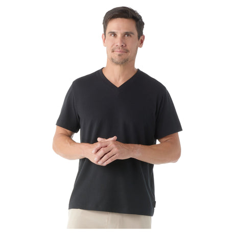 Smartwool Mens Perfect V-Neck Short Sleeve Tee  -