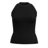 Smartwool Womens Intraknit Active Tank  -  X-Small / Black/Charcoal