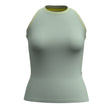 Smartwool Womens Intraknit Active Tank Top - Clearance  -  X-Small / Lead/Limeade