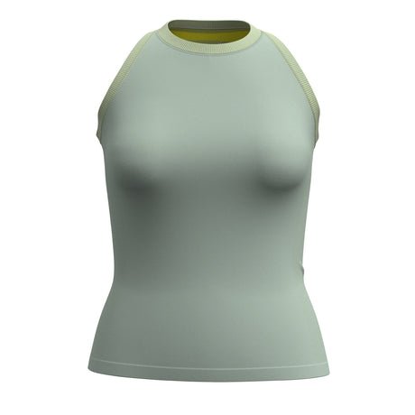 Smartwool Womens Intraknit Active Tank  -  X-Small / Lead/Limeade
