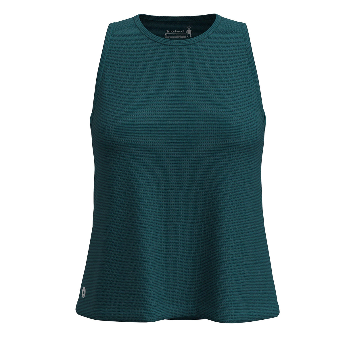 Smartwool Womens Active Mesh High Neck Tank Top - Clearance  -  X-Small / Dark Emerald Heather