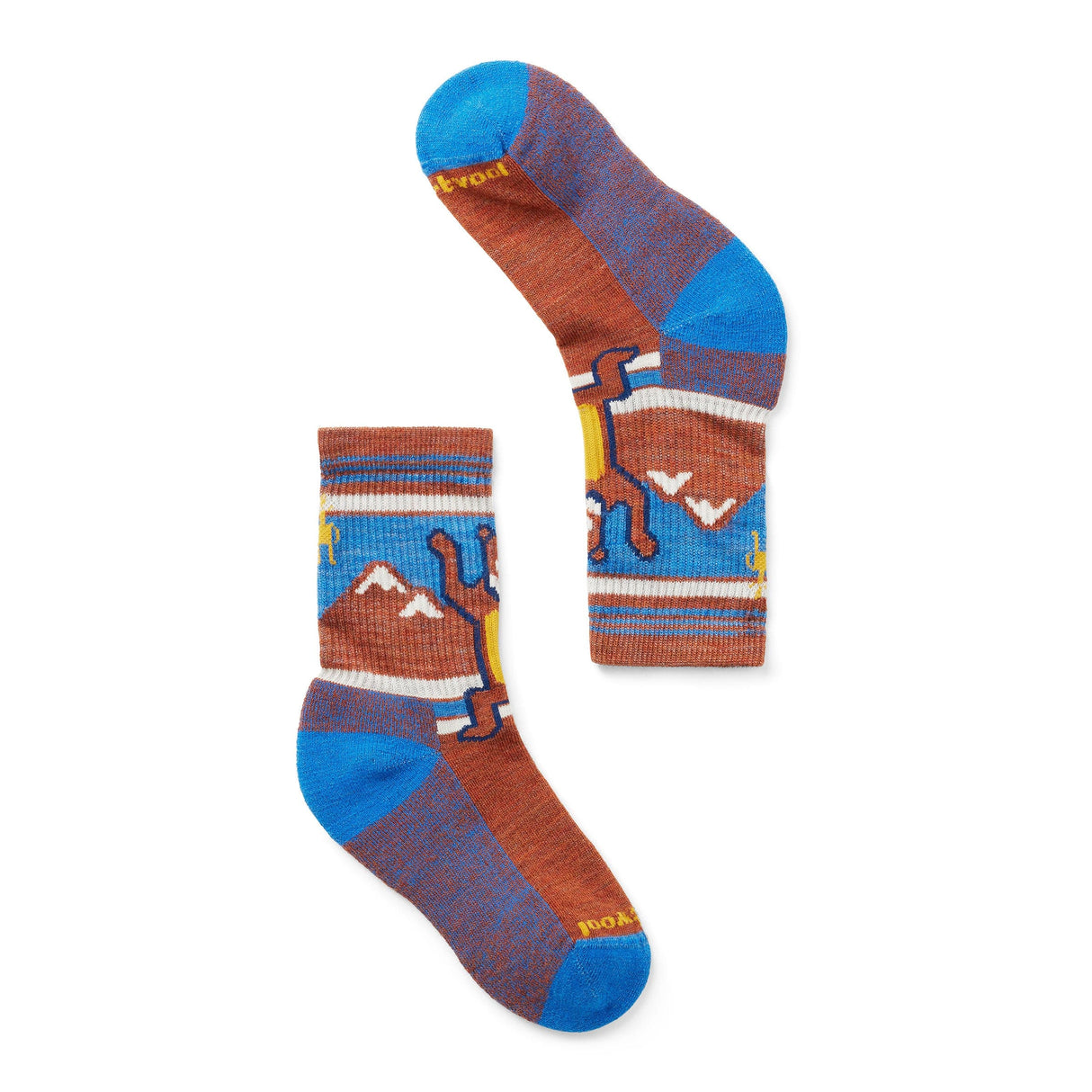 Smartwool Kids Hike Light Cushion Hiking Bear Crew Socks  -