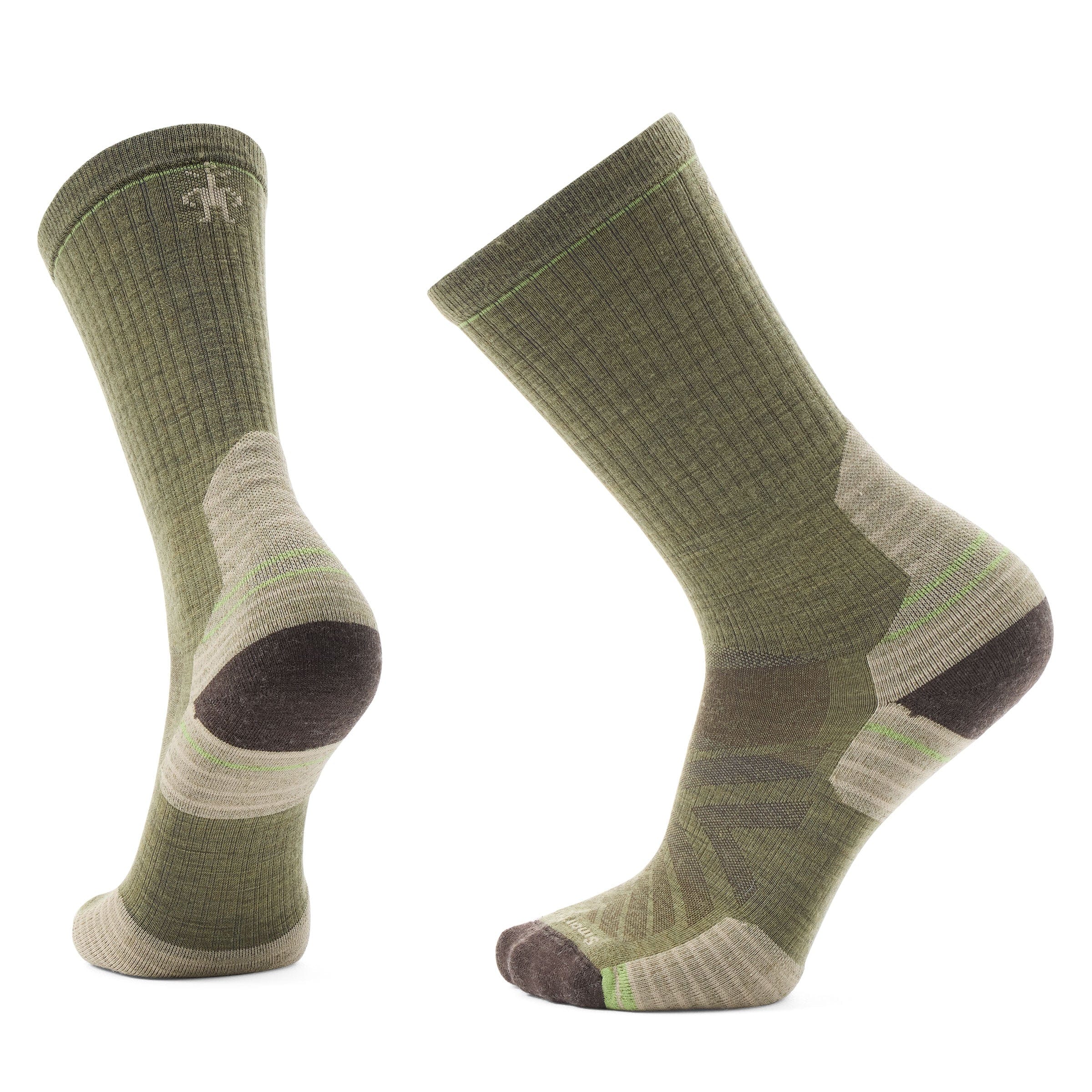 Smartwool Hike Crew Socks  -  Medium / Winter Moss
