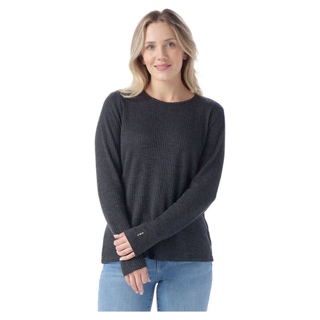 Smartwool Womens Thermal Merino Rib Crew  -