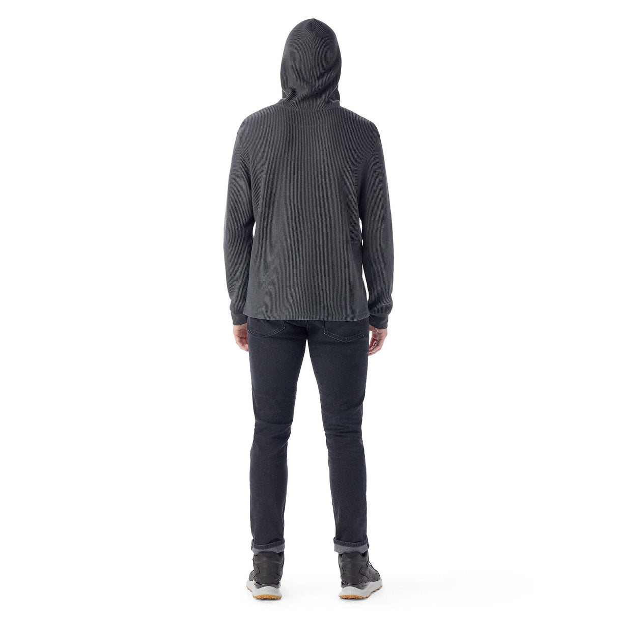 Smartwool Mens Waffle Henley Hoodie  -